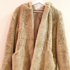 Teddy Bear Plush Coat